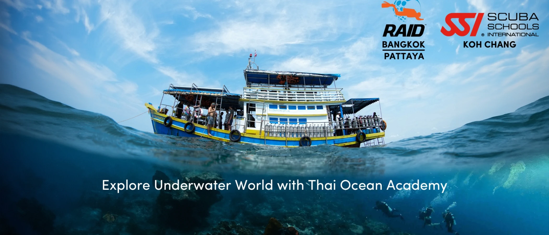 Thai Ocean Academy Pattaya: Scuba Dive Pattaya hero image